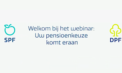 Webinar keuze gepensioneerdend: vast, variabel of variabel dalend pensioen